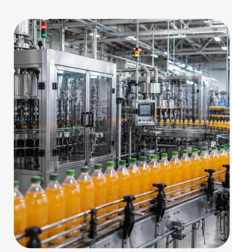Beverage bottling line